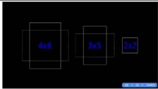 4x6 3x5 2x2