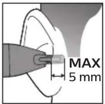 MAX 5 mm