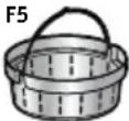 KRUPS Prep&Cook XL HP50A815 - 7- Press the locks (D2) and then remove the bowl assembly (D) (See Fig. 12). - 23