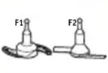 KRUPS Prep&Cook XL HP50A815 - 7- Press the locks (D2) and then remove the bowl assembly (D) (See Fig. 12). - 12