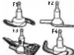 KRUPS Prep&Cook XL HP50A815 - 7- Press the locks (D2) and then remove the bowl assembly (D) (See Fig. 12). - 25