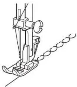 Technical line drawing of a mechanical device with a chain and spring (no text or symbols)