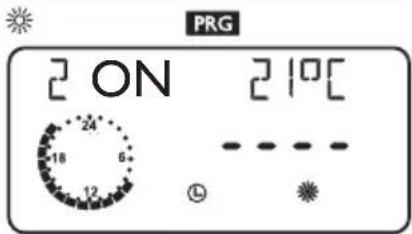 PRG 2 ON 210°C - - - - 18 6 12 ①