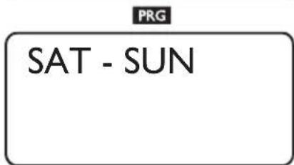 PRG SAT - SUN