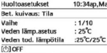 PANASONIC WH-ADC0309J3E5C - Valikko Oletusasetus Asetusvaihtoehdot / Näyttö - 22