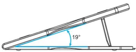 19°