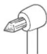 PANASONIC EW1313 - ▶ Ortodontiskt munstycke - 1