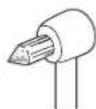 PANASONIC EW1313 - ▶ Kjeveortopedisk dyse - 1