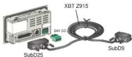 SCHNEIDER XBTN401 - Power supply mode: 24 V DC external power supply - 1