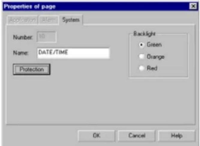 SCHNEIDER XBTN401 - Page properties - 1