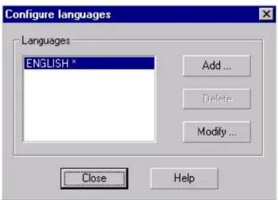 SCHNEIDER XBTN401 - Step 5 - Select the application languages - 1