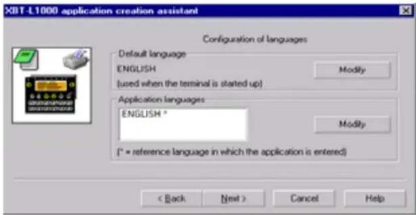 SCHNEIDER XBTN401 - Step 3 - Configure the application languages - 1