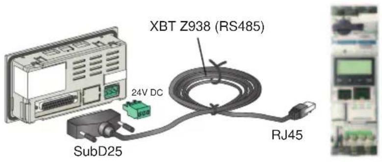 SCHNEIDER XBTN401 - Magelis-PLC link: Running - 4