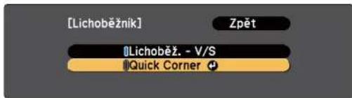 [Lichoběžník] Zpět Lichoběž. - V/S Quick Corner