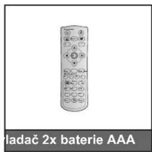 ladač 2x baterie AAA