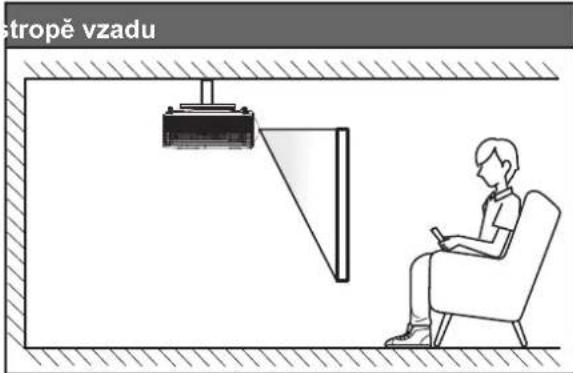 stropě vzadu