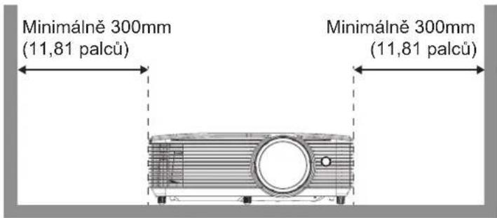 Minimálně 300mm (11,81 palců) Minimálně 300mm (11,81 palců)