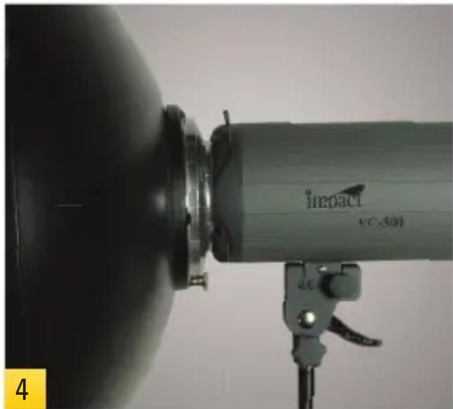 Impact BD-20 - Setting Up Your Beauty Dish - 4