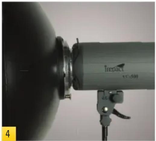 Impact BD-20 - Setting Up Your Beauty Dish - 4