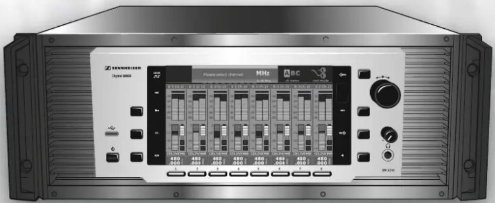 SENNHEISER SK 9000 - Using the EM 9046 - 1