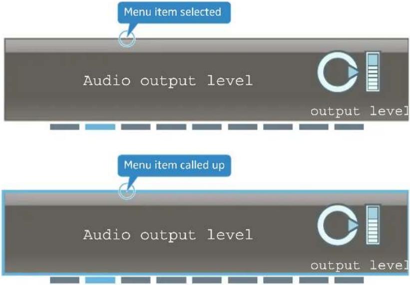 SENNHEISER SK 9000 - Displays of the Sennheiser operating menu - 3
