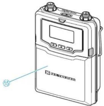 SENNHEISER SK 9000 - SK 9000 bodypack transmitter - 3
