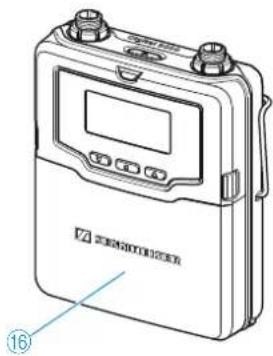 SENNHEISER SK 9000 - SK 9000 bodypack transmitter - 4