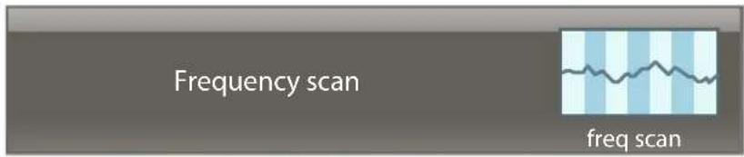 SENNHEISER SK 9000 - "Frequency scan" – Performing a frequency scan of all 8 frequency ranges - 1