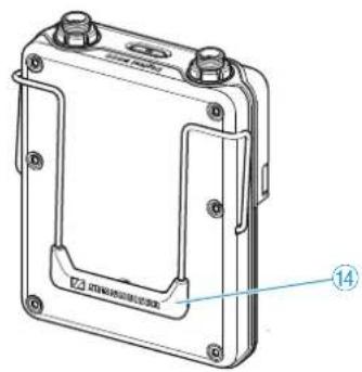 SENNHEISER SK 9000 - SK 9000 bodypack transmitter - 2