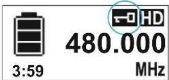 SENNHEISER SK 9000 - Activating/deactivating the automatic lock mode (Autolock) - 3
