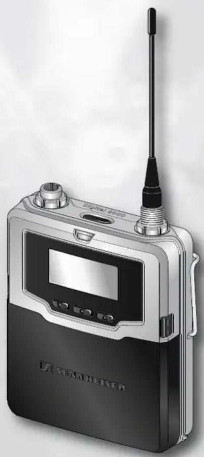 SENNHEISER SK 9000 - Using the SK 9000 - 1