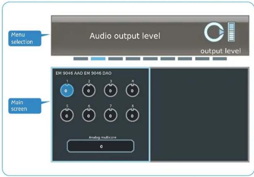 SENNHEISER SK 9000 - Displays of the Sennheiser operating menu - 1