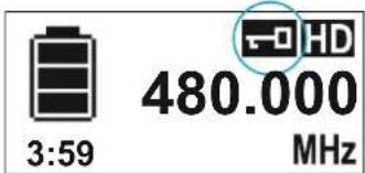 SENNHEISER SK 9000 - Activating/deactivating the automatic lock mode (Autolock) - 3