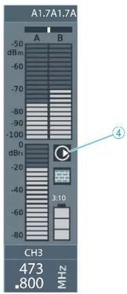 SENNHEISER SK 9000 - Overview of the rear panel - 4
