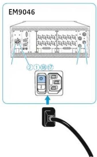 SENNHEISER SK 9000 - Damage to the device due to electric current! - 1