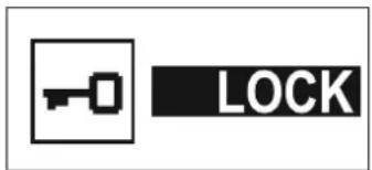 SENNHEISER SK 9000 - Activating/deactivating the automatic lock mode (Autolock) - 1