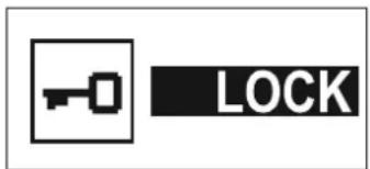 SENNHEISER SK 9000 - Activating/deactivating the automatic lock mode (Autolock) - 1