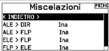 Miscelazioni < INDIETRO > ALE > DIR Ina ALE > FLP Ina ELE > FLP Ina FLP > ELE Ina
