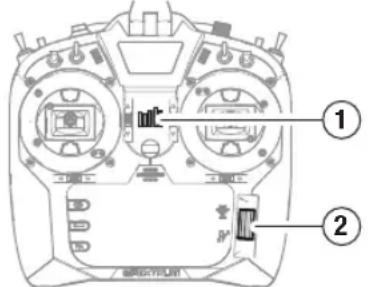 Settaggio Sistema < Schermo Principale > Selezione Modello Tipo di Modello Nome del Modello Tipo di Aereo Imposta Mod. di Volo Modalità Volo Parlata