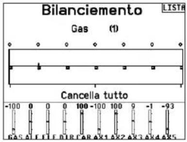 Bilanciamento GAS (1) Cancella tutto -100 0 0 0 100 -100 100 9 -1 -93 GAS A E F E B1R C4R A2 X1 A2 X2 A2 X3 A2 X4 A2 X5