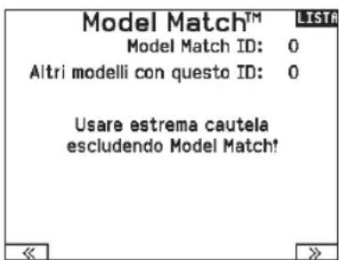 Model Match™ LISTA Model Match ID: 0 Altri modelli con questo ID: 0 Usare estrema cautela escludendo Model Match!