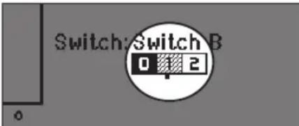 Switch:Switch B 0 1 2