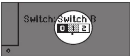 Switch:Switch B 0 1 2