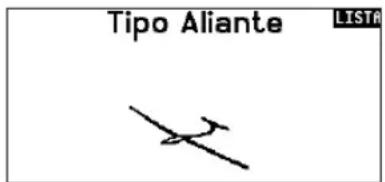 Tipo Aliante LISTA
