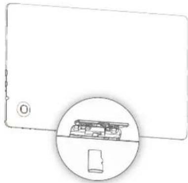 ALCATEL Plus - Inserting microSD and SIM cards - 1