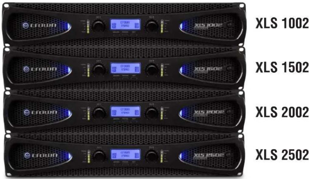 CROWN DriveCore XLS 2002 - XLS DriveCore™ 2 Series Operation Manual - 1