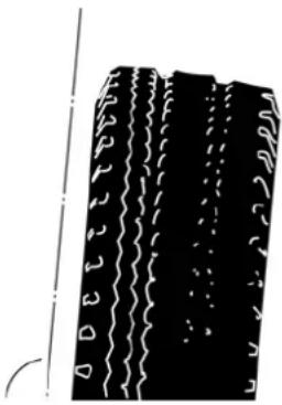 VDL Futura FMD2 - WEAR PATTERNS ON THE TREAD - 3