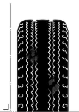 VDL Futura FMD2 - WEAR PATTERNS ON THE TREAD - 1