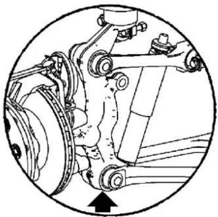 VDL Futura FMD2 - FRONT WHEEL JACK POINTS - 2