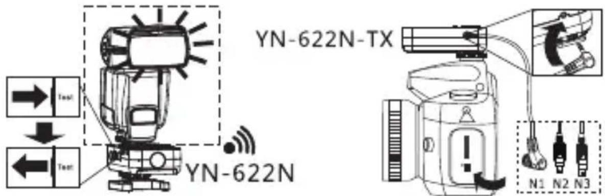 Yongnuo YN-622N-TX - 快门线功能 - 1